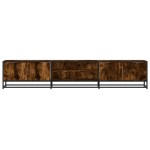 vidaXL Dulap TV, stejar fumuriu, 210x35x41 cm, lemn prelucrat