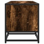 vidaXL Dulap TV, stejar fumuriu, 210x35x41 cm, lemn prelucrat