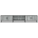vidaXL Dulap TV, gri sonoma, 210x35x41 cm, lemn prelucrat