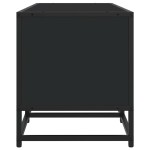 vidaXL Comodă TV, negru, 180x35x41 cm, lemn prelucrat
