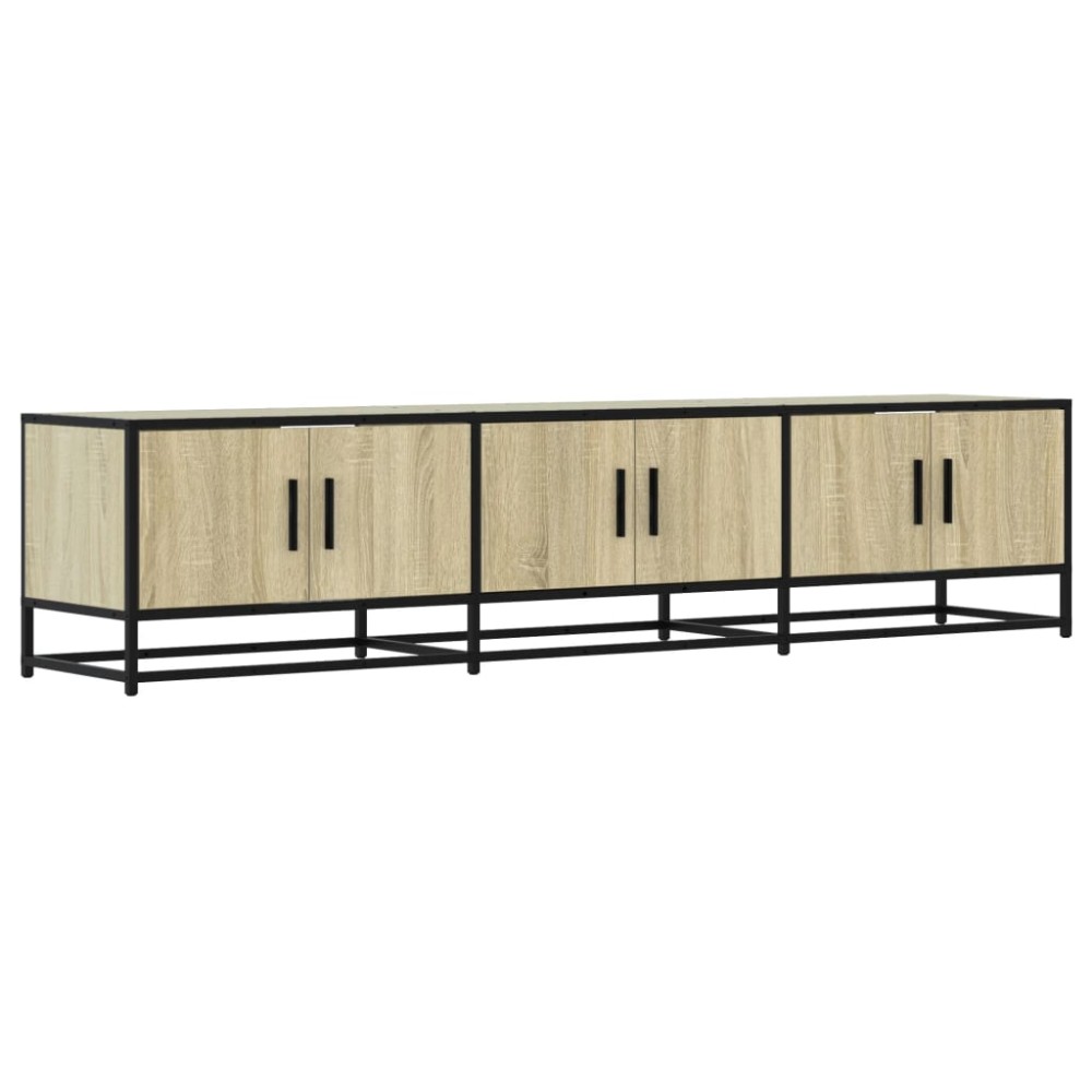 vidaXL Comodă TV, stejar sonoma, 180x35x41 cm, lemn prelucrat