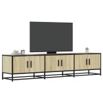 vidaXL Comodă TV, stejar sonoma, 180x35x41 cm, lemn prelucrat vidaXL Comodă TV, stejar sonoma, 180x35x41 cm, lemn prelucrat