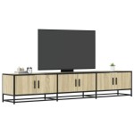 vidaXL Dulap TV, stejar sonoma, 210x35x41 cm, lemn prelucrat vidaXL Dulap TV, stejar sonoma, 210x35x41 cm, lemn prelucrat