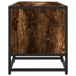 vidaXL Dulap TV, stejar fumuriu, 210x35x41 cm, lemn prelucrat