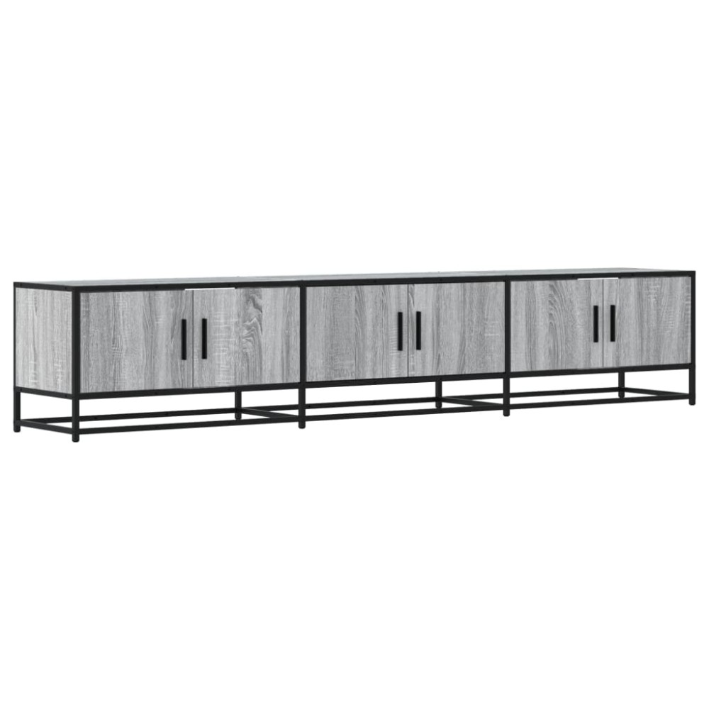 vidaXL Dulap TV, gri sonoma, 210x35x41 cm, lemn prelucrat