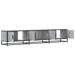 vidaXL Dulap TV, gri sonoma, 210x35x41 cm, lemn prelucrat