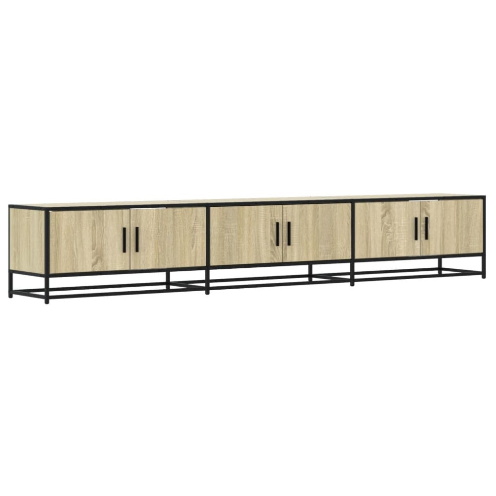 vidaXL Dulap TV, stejar sonoma, 240x35x41 cm, lemn prelucrat