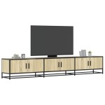 vidaXL Dulap TV, stejar sonoma, 240x35x41 cm, lemn prelucrat vidaXL Dulap TV, stejar sonoma, 240x35x41 cm, lemn prelucrat