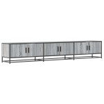 vidaXL Dulap TV, gri sonoma, 240x35x41 cm, lemn prelucrat