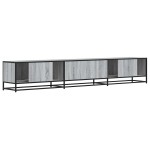 vidaXL Dulap TV, gri sonoma, 240x35x41 cm, lemn prelucrat