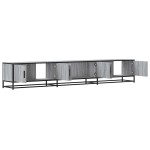 vidaXL Dulap TV, gri sonoma, 240x35x41 cm, lemn prelucrat