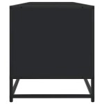 vidaXL Comodă TV, negru, 180,5x40x46 cm, lemn prelucrat