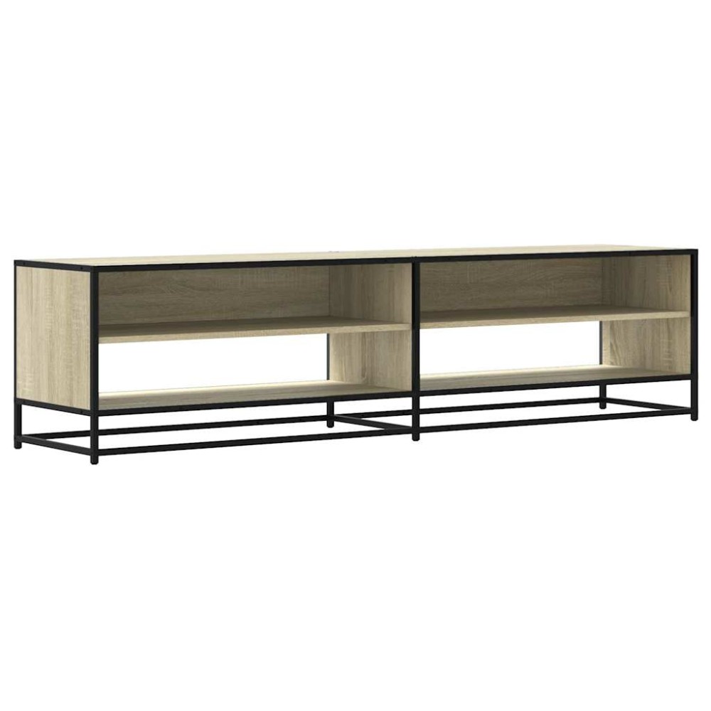 vidaXL Comodă TV, stejar sonoma, 180,5x40x46 cm, lemn prelucrat