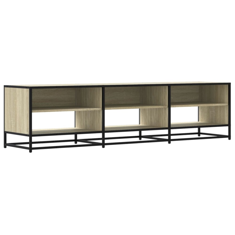 vidaXL Comodă TV, stejar sonoma, 180x40x46 cm, lemn prelucrat