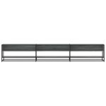 vidaXL Comodă TV, gri sonoma, 270x40x46 cm, lemn compozit vidaXL Comodă TV, gri sonoma, 270x40x46 cm, lemn compozit