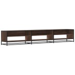 vidaXL Comodă TV, stejar maro, 270x40x46 cm, lemn prelucrat