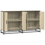 vidaXL Dulap, stejar sonoma, 134x35x76 cm, lemn prelucrat