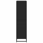 vidaXL Bibliotecă, negru, 60x35x139 cm, lemn prelucrat vidaXL Bibliotecă, negru, 60x35x139 cm, lemn prelucrat