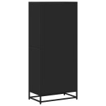 vidaXL Bibliotecă, negru, 60x35x139 cm, lemn prelucrat vidaXL Bibliotecă, negru, 60x35x139 cm, lemn prelucrat
