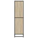 vidaXL Bibliotecă, stejar sonoma, 60x35x139 cm, lemn prelucrat vidaXL Bibliotecă, stejar sonoma, 60x35x139 cm, lemn prelucrat