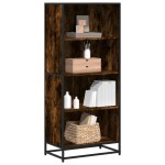 vidaXL Bibliotecă, stejar fumuriu, 60x35x139 cm, lemn prelucrat vidaXL Bibliotecă, stejar fumuriu, 60x35x139 cm, lemn prelucrat