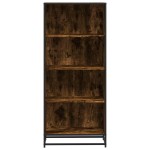 vidaXL Bibliotecă, stejar fumuriu, 60x35x139 cm, lemn prelucrat vidaXL Bibliotecă, stejar fumuriu, 60x35x139 cm, lemn prelucrat