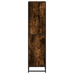 vidaXL Bibliotecă, stejar fumuriu, 60x35x139 cm, lemn prelucrat vidaXL Bibliotecă, stejar fumuriu, 60x35x139 cm, lemn prelucrat