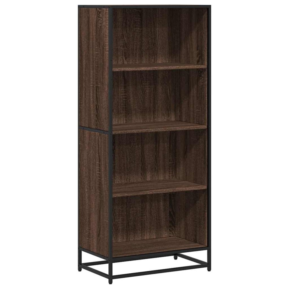 vidaXL Bibliotecă, stejar maro, 60x35x139 cm, lemn prelucrat