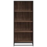 vidaXL Bibliotecă, stejar maro, 60x35x139 cm, lemn prelucrat