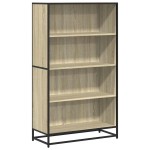 vidaXL Bibliotecă, stejar sonoma, 80,5x35x139 cm, lemn prelucrat vidaXL Bibliotecă, stejar sonoma, 80,5x35x139 cm, lemn prelucrat