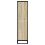 vidaXL Bibliotecă, stejar sonoma, 80,5x35x139 cm, lemn prelucrat vidaXL Bibliotecă, stejar sonoma, 80,5x35x139 cm, lemn prelucrat