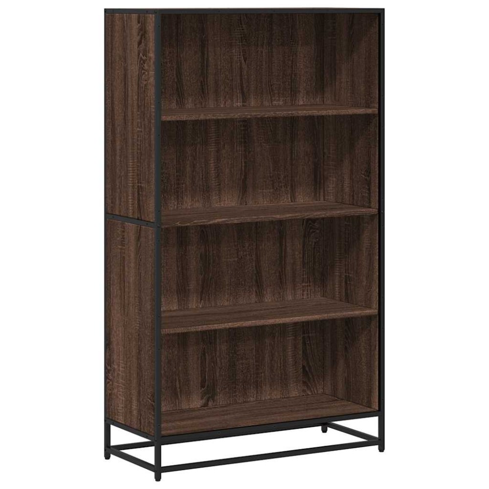 vidaXL Bibliotecă, stejar maro, 80,5x35x139 cm, lemn prelucrat