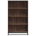 vidaXL Bibliotecă, stejar maro, 80,5x35x139 cm, lemn prelucrat vidaXL Bibliotecă, stejar maro, 80,5x35x139 cm, lemn prelucrat