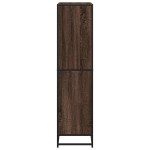 vidaXL Bibliotecă, stejar maro, 80,5x35x139 cm, lemn prelucrat vidaXL Bibliotecă, stejar maro, 80,5x35x139 cm, lemn prelucrat