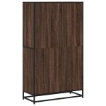 vidaXL Bibliotecă, stejar maro, 80,5x35x139 cm, lemn prelucrat vidaXL Bibliotecă, stejar maro, 80,5x35x139 cm, lemn prelucrat