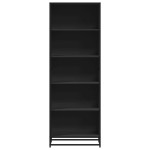 vidaXL Bibliotecă, negru, 60x35x170,5 cm, lemn prelucrat vidaXL Bibliotecă, negru, 60x35x170,5 cm, lemn prelucrat