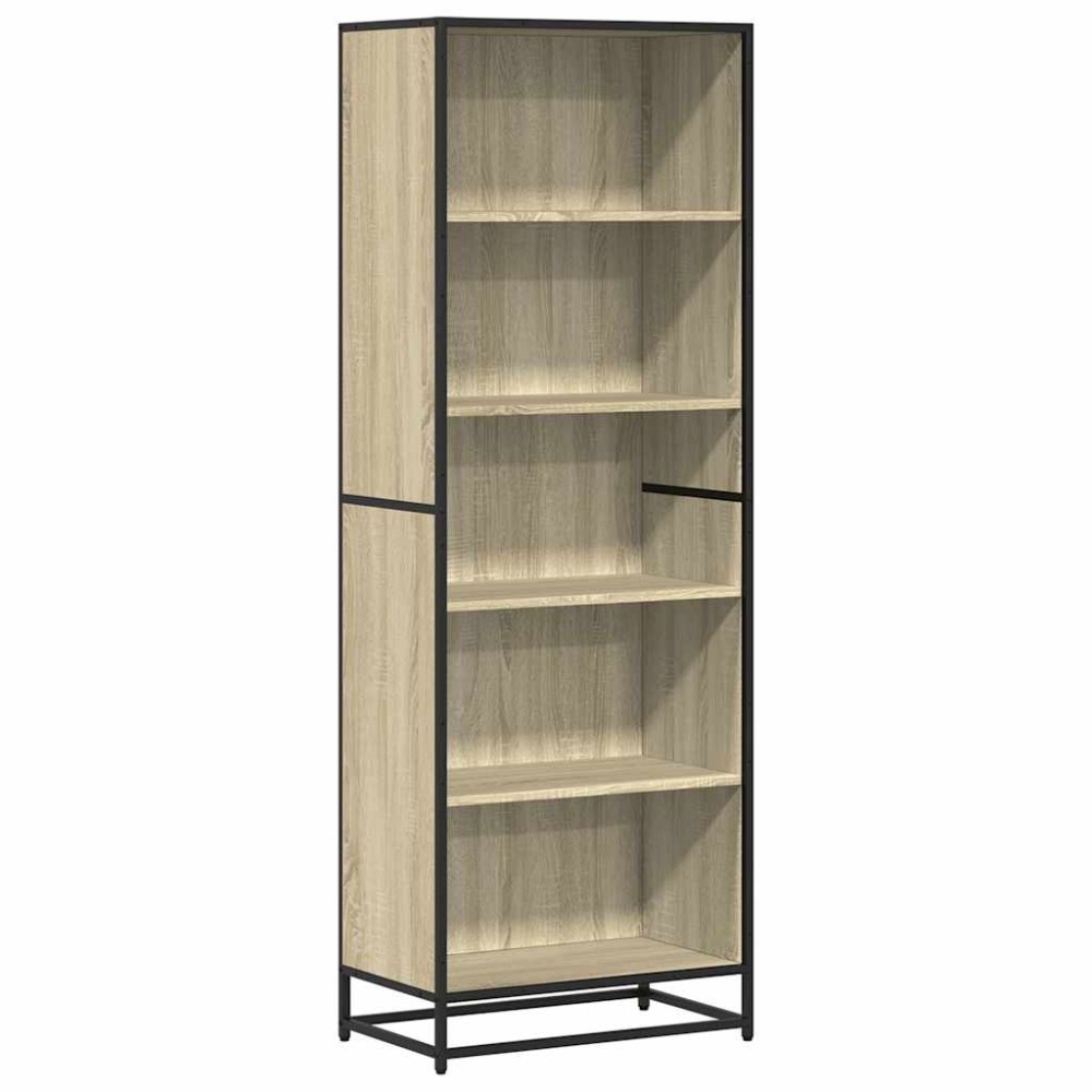 vidaXL Bibliotecă, stejar sonoma, 60x35x170,5 cm, lemn prelucrat