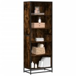 vidaXL Bibliotecă, stejar fumuriu, 60x35x170,5 cm, lemn prelucrat vidaXL Bibliotecă, stejar fumuriu, 60x35x170,5 cm, lemn prelucrat