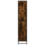 vidaXL Bibliotecă, stejar fumuriu, 60x35x170,5 cm, lemn prelucrat vidaXL Bibliotecă, stejar fumuriu, 60x35x170,5 cm, lemn prelucrat