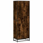 vidaXL Bibliotecă, stejar fumuriu, 60x35x170,5 cm, lemn prelucrat vidaXL Bibliotecă, stejar fumuriu, 60x35x170,5 cm, lemn prelucrat