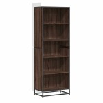 vidaXL Bibliotecă, stejar maro, 60x35x170,5 cm, lemn prelucrat vidaXL Bibliotecă, stejar maro, 60x35x170,5 cm, lemn prelucrat