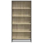 vidaXL Bibliotecă, stejar sonoma, 80,5x35x170,5 cm, lemn prelucrat vidaXL Bibliotecă, stejar sonoma, 80,5x35x170,5 cm, lemn prelucrat