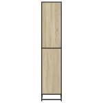 vidaXL Bibliotecă, stejar sonoma, 80,5x35x170,5 cm, lemn prelucrat vidaXL Bibliotecă, stejar sonoma, 80,5x35x170,5 cm, lemn prelucrat