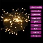 vidaXL Set globuri Crăciun cu vârf & 150 LED-uri 61 piese auriu&bronz vidaXL Set globuri Crăciun cu vârf & 150 LED-uri 61 piese auriu&bronz
