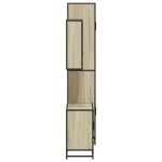 vidaXL Set mobilier de baie, 3 piese, stejar sonoma, lemn prelucrat vidaXL Set mobilier de baie, 3 piese, stejar sonoma, lemn prelucrat