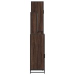 vidaXL Set de mobilier de baie din 4 piese din lemn de stejar maro vidaXL Set de mobilier de baie din 4 piese din lemn de stejar maro
