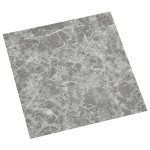 vidaXL Plăci de pardoseală autoadezive,20 buc., gri beton,PVC,1,86 m²
