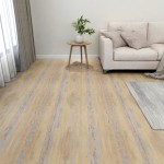 vidaXL Plăci de pardoseală autoadezive, 20 buc., maro, PVC, 1,86 m² vidaXL Plăci de pardoseală autoadezive, 20 buc., maro, PVC, 1,86 m²