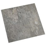 vidaXL Plăci de pardoseală autoadezive, 20 buc., gri, PVC, 1,86 m² vidaXL Plăci de pardoseală autoadezive, 20 buc., gri, PVC, 1,86 m²