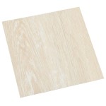 vidaXL Plăci de pardoseală autoadezive, 20 buc., bej, PVC, 1,86 m²